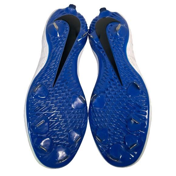 Nike Baseball Cleats Alpha Huarache Elite Men's size 12 Black Blue - Picture 6 of 10